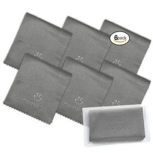 Microfiber Eyeglasses Cleaning Cloths (6 Pack)